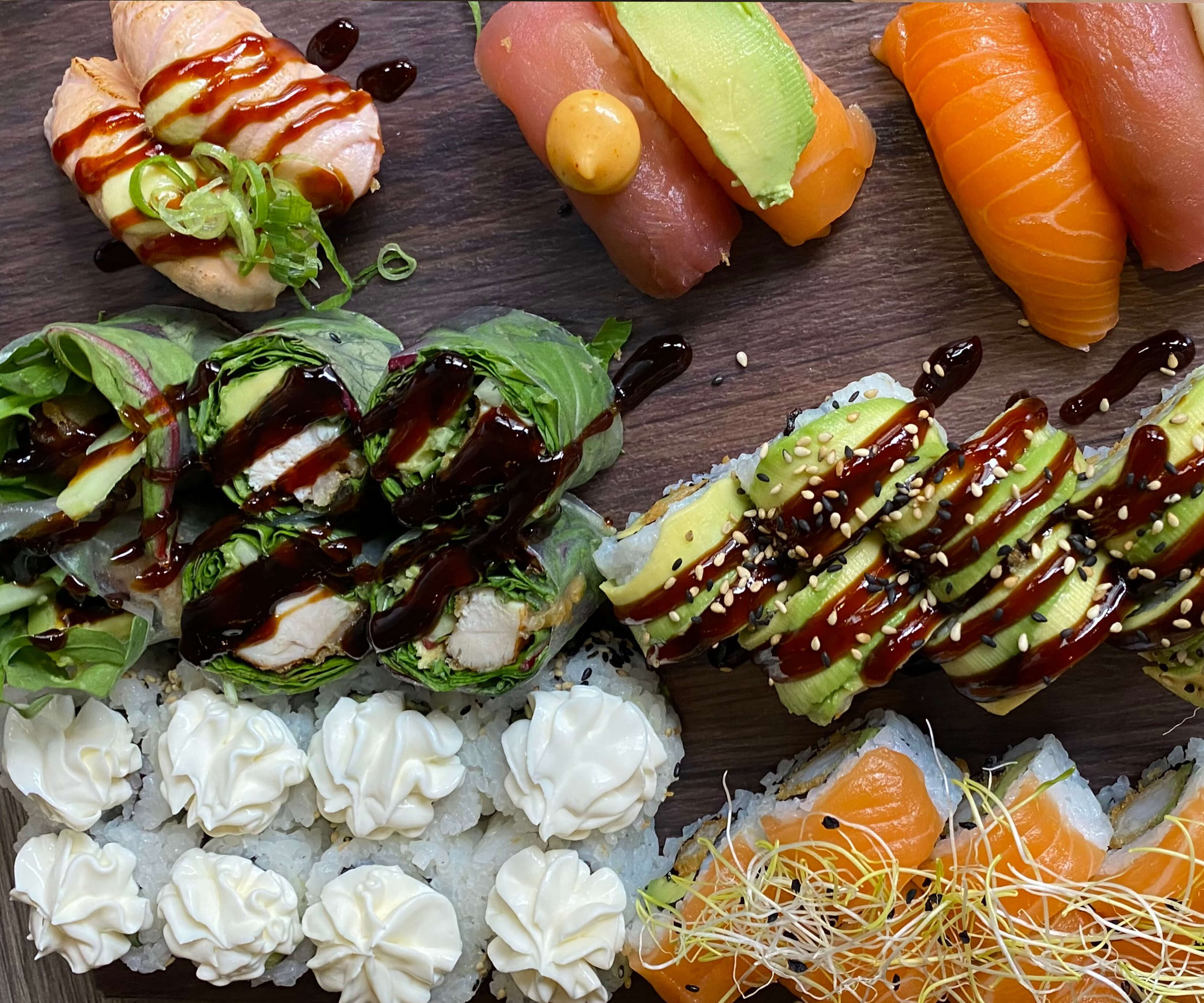 sushi opskrift